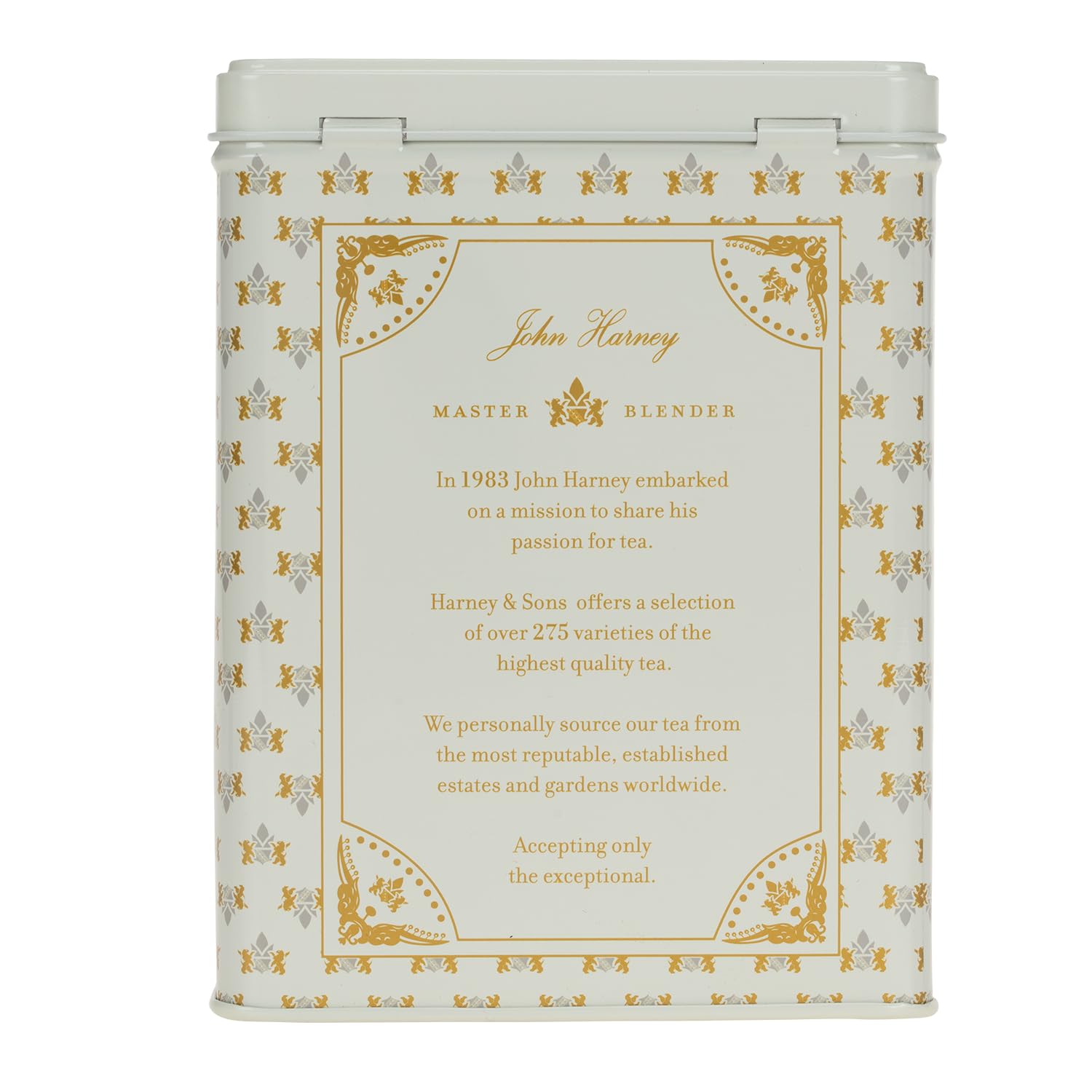 Harney & Sons English Breakfast Tea & Cream Tea Canister, 50ct sachet & Storage Tin Set - Image 3