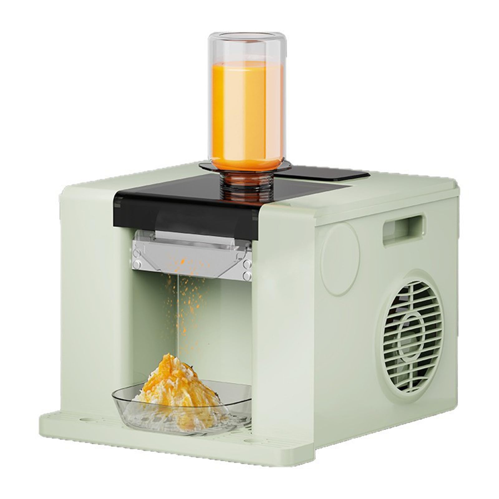 Machine à glace pilée commerciale contre la rupture de stock, sorbetière 60kg/24h