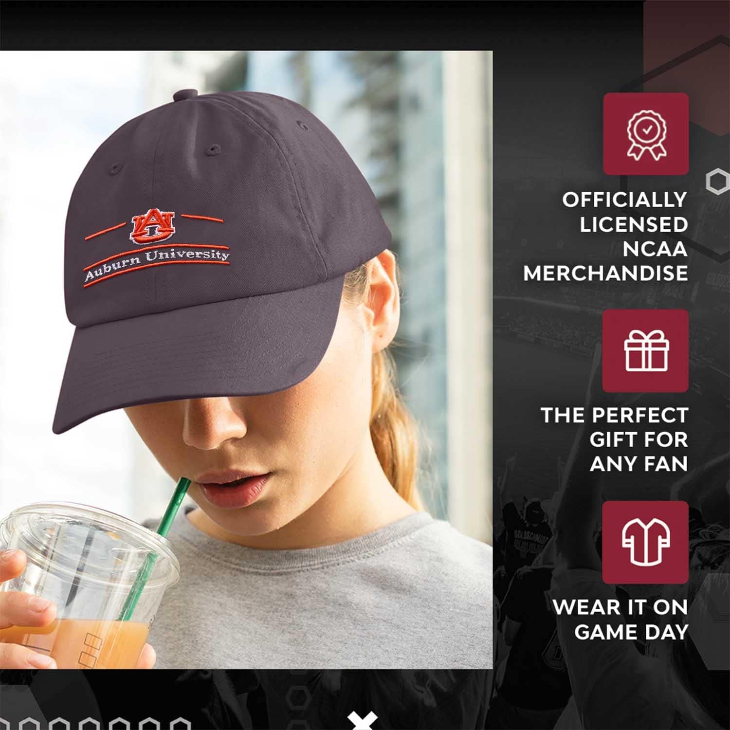 The Game NCAA Adult Bar Hat - Garment Washed Twill - Embroidered Design - Elevate Your Style and Show Your Team Spirit - Image 6