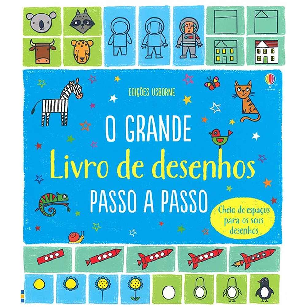 O grande livro de desenhos : Passo a passo: 9781474933063: Amazon.com ...