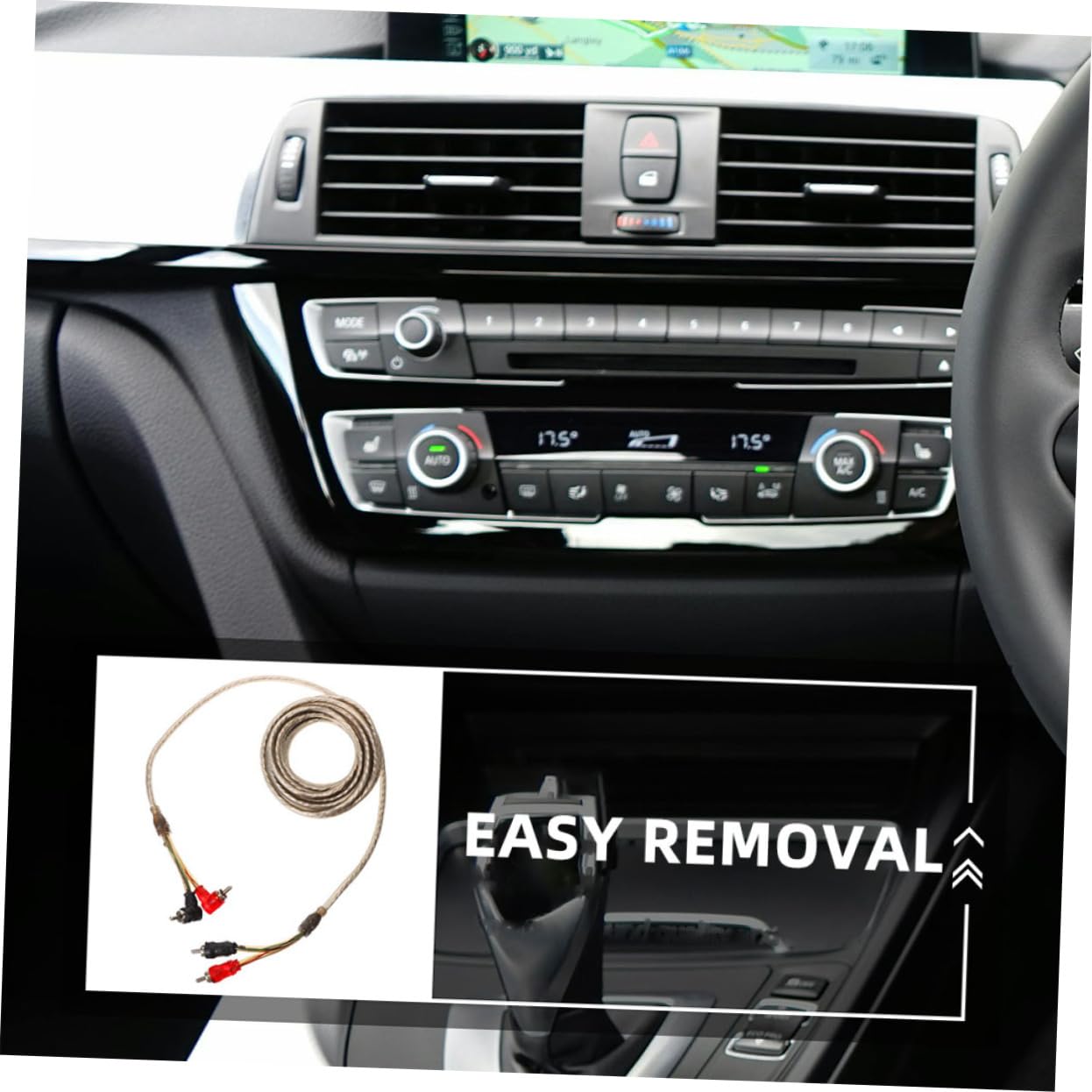 Car Audio Speaker Wire Kit Subwoofer and Amplifier Cables for Easy Installation Sound Quality and Deep Bass for Vehicle