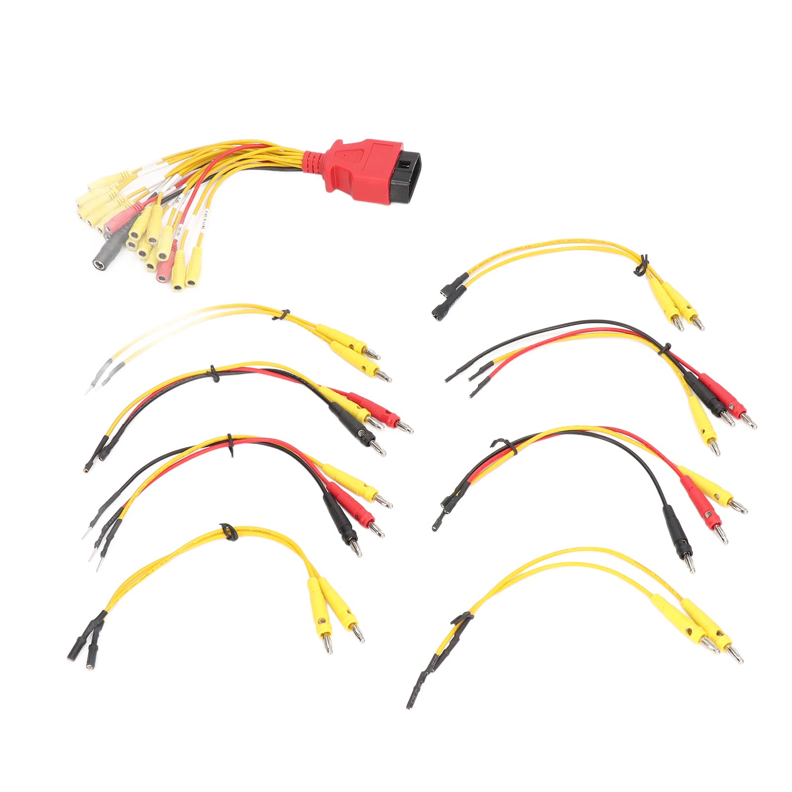 Adaptateur de câble de Diagnostic de connecteur mâle OBD2, avec 20 câbles d'extension, Kit d'outils de Diagnostic Universel pour Voiture