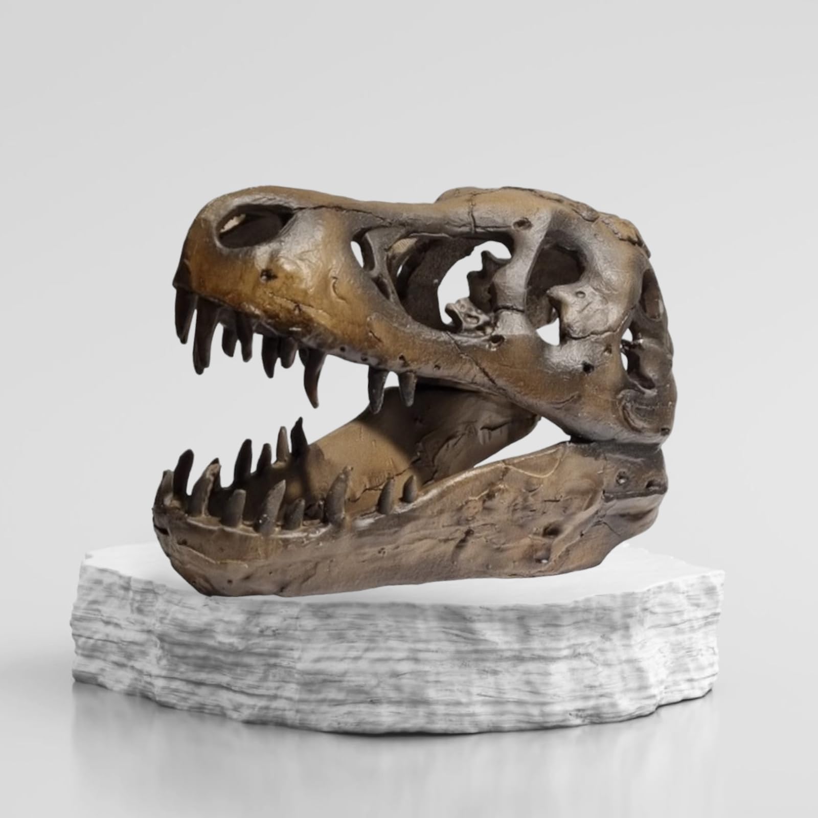 T-REX Cráneo de Polyresin - 20cm