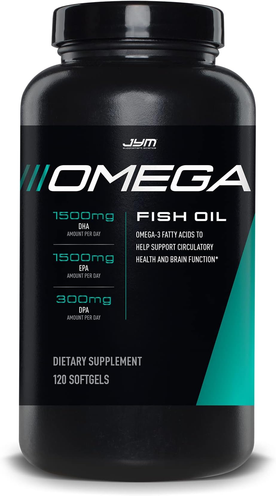 OMAPURE Pharmaceutical Grade Omega3 Fish Oil Supplement (3