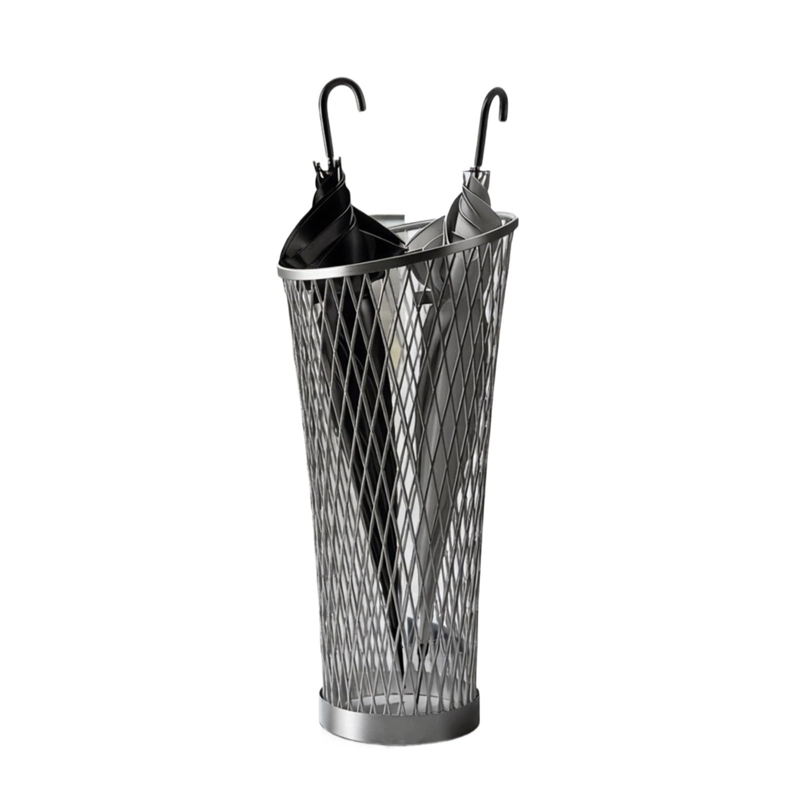 CJHFR472SG Umbrella Rack Vertical Cylindrical Indoor Umbrella Stand With Metal Mesh Office