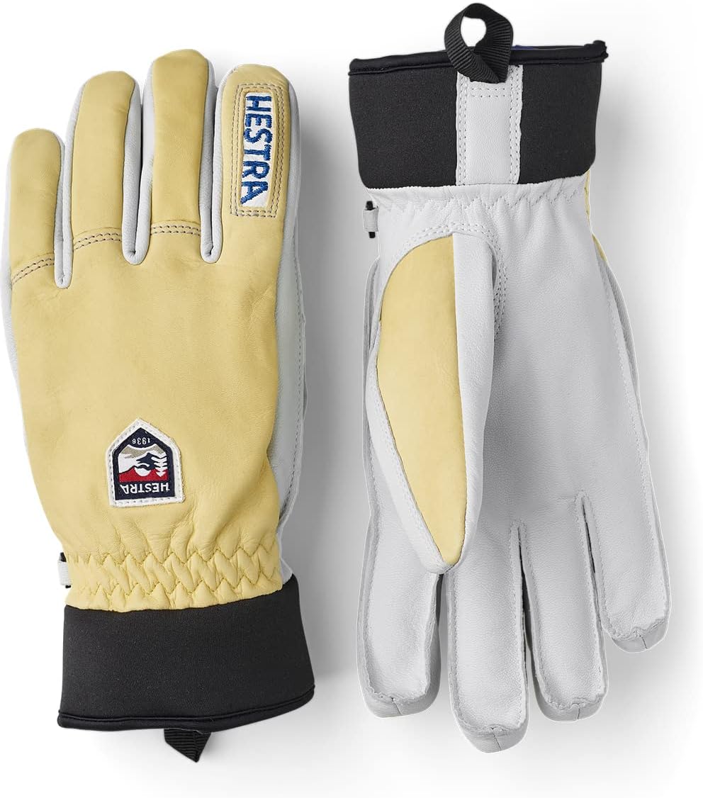 Hestra Army Leather Wool Terry - 5 Finger Glove