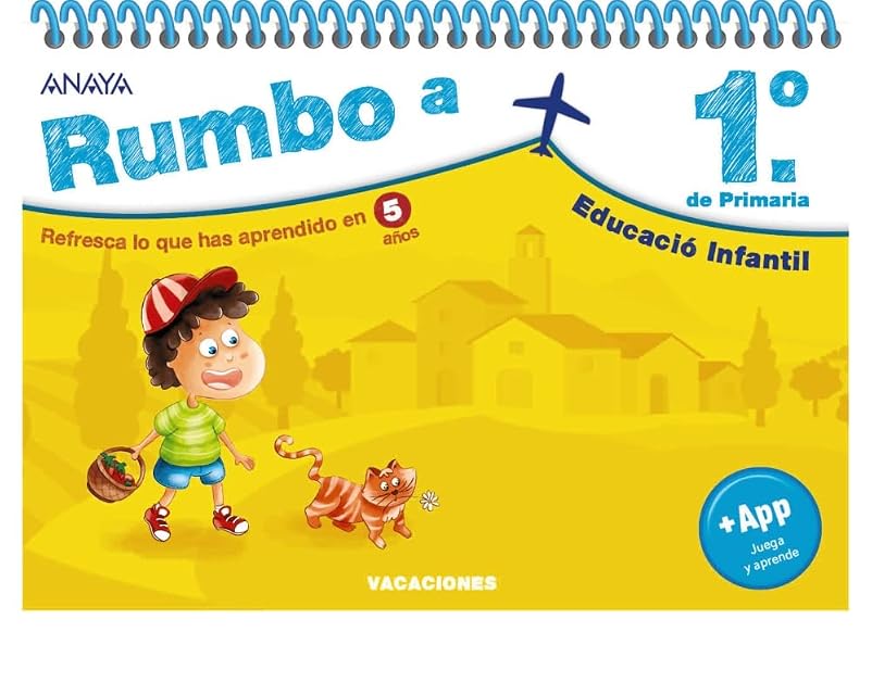 Portada de Vacaciones Rumbo a… 1.º de Primaria