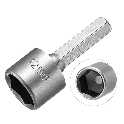 Trendy Retail Socket Wrench Set Hexagonal Shank Hex Nut Socket Screwdriver 9x8x2cm