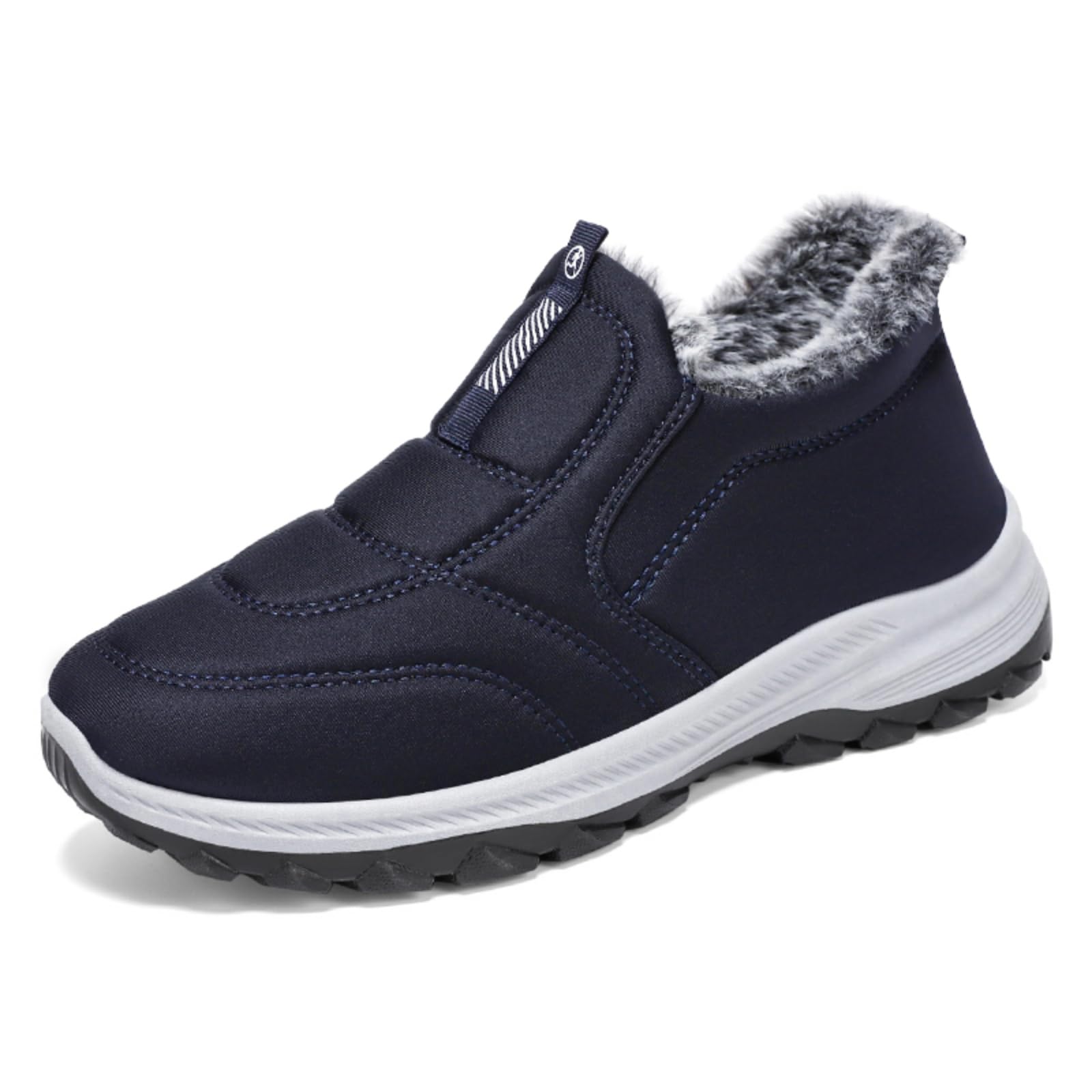 Scarpe Ortopediche Donna Uomo Invernali Scarpe Slip-on Sneaker | Boots Stivaletti Invernali Imbottiti Impermeabili, Scarponi Stivali da Neve Antiscivolo Foderato