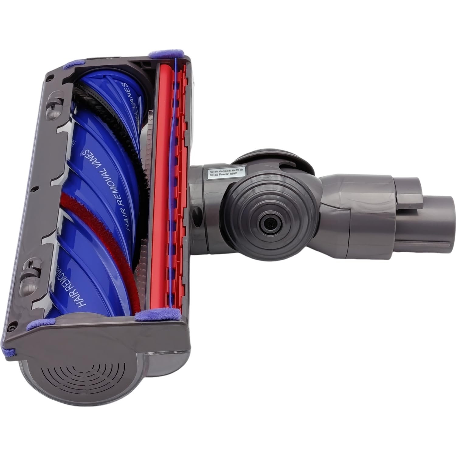 Motorbar Boquilla de suelo 972182-01 compatible con Dyson V8 V10 V11 V15 | Boquilla de suelo Motorbar con aletas de depilación, sustituye a 972182-01/972163-01 para alfombras y suelos duros.