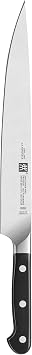 ZWILLING Pro 10-inch Razor-Sharp German Slicing Knife, Made in Company-Owned German Factory with Special Formula Steel perfected for almost 300 Years, Dishwasher Safe