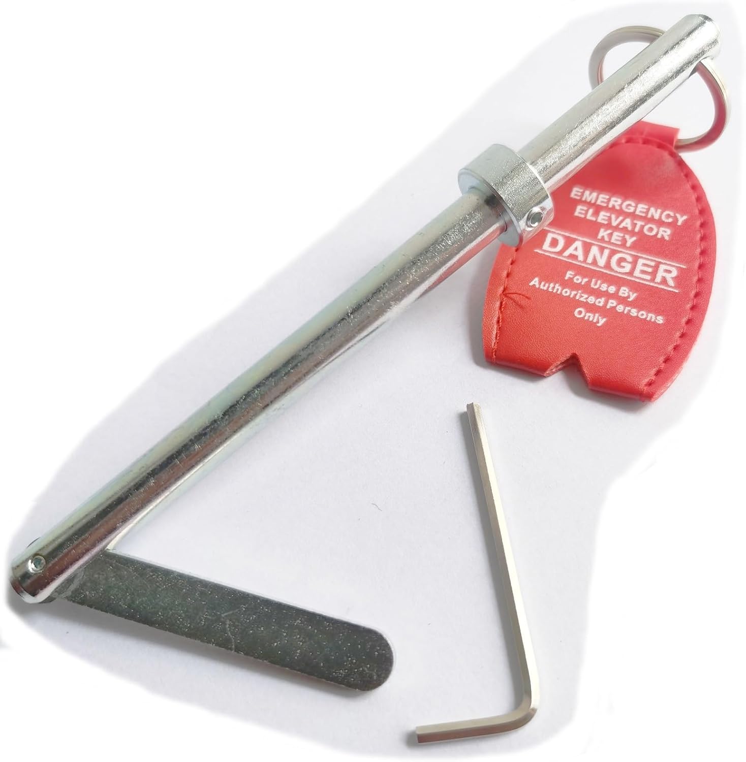 Emergency Elevator Door Key Compatible with ThysenKrupp Compatible with Dover Compatible with Otis Compatible with KON Door Elevator (1, Key)