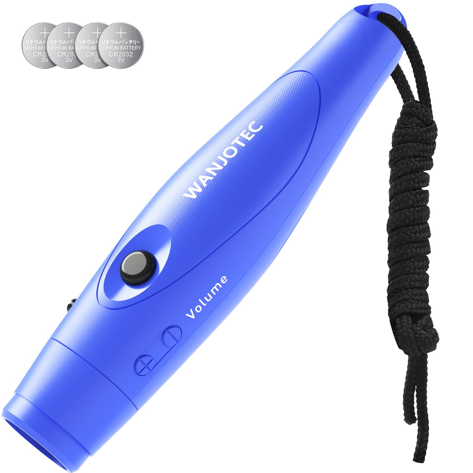 Electronic Whistle for Teacher Coache, 3 Tones Adjustable 130db Loudest High Volume Handheld Emergency Electric Whistles for Referee, P.E.Outdoor Sports Whistles with Lanyard