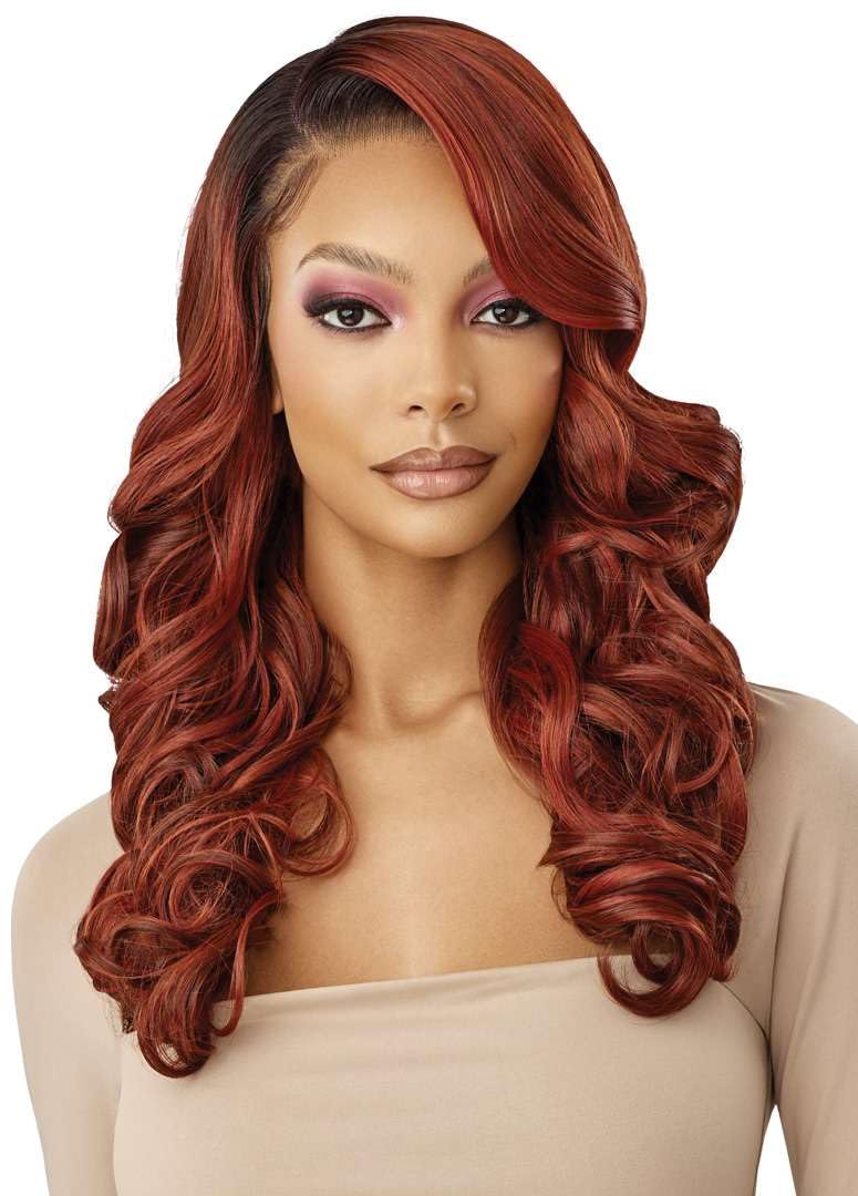 Outre Lace Front Wig - Perfect Hair Line 13X6 - Briella (DARK BROWN 2)