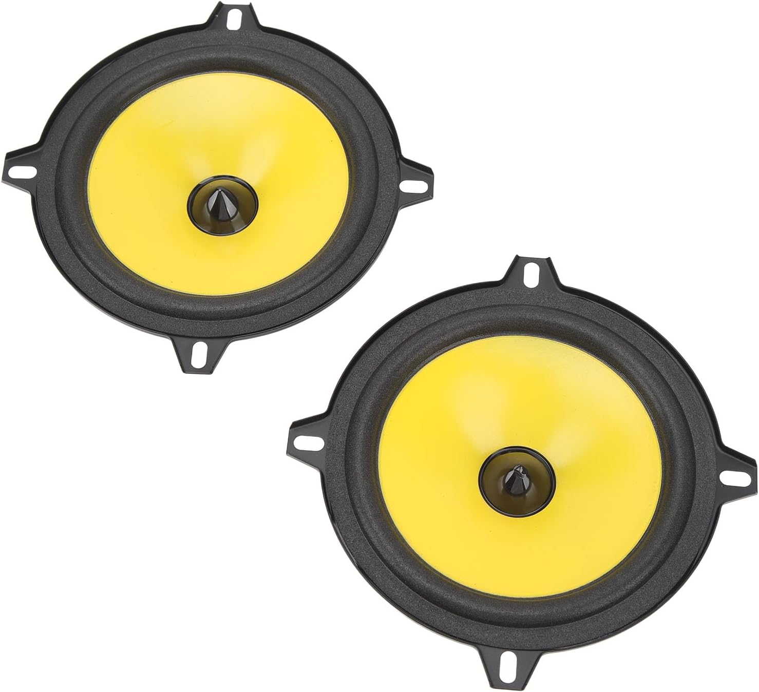 2PCS 5 Inch 4 Way Car Stereo Loudspeaker - Full Range Sound, 400W Max Power, Durable Metal Seal Design - for Car, RV Vehicle Audio System Upgrade