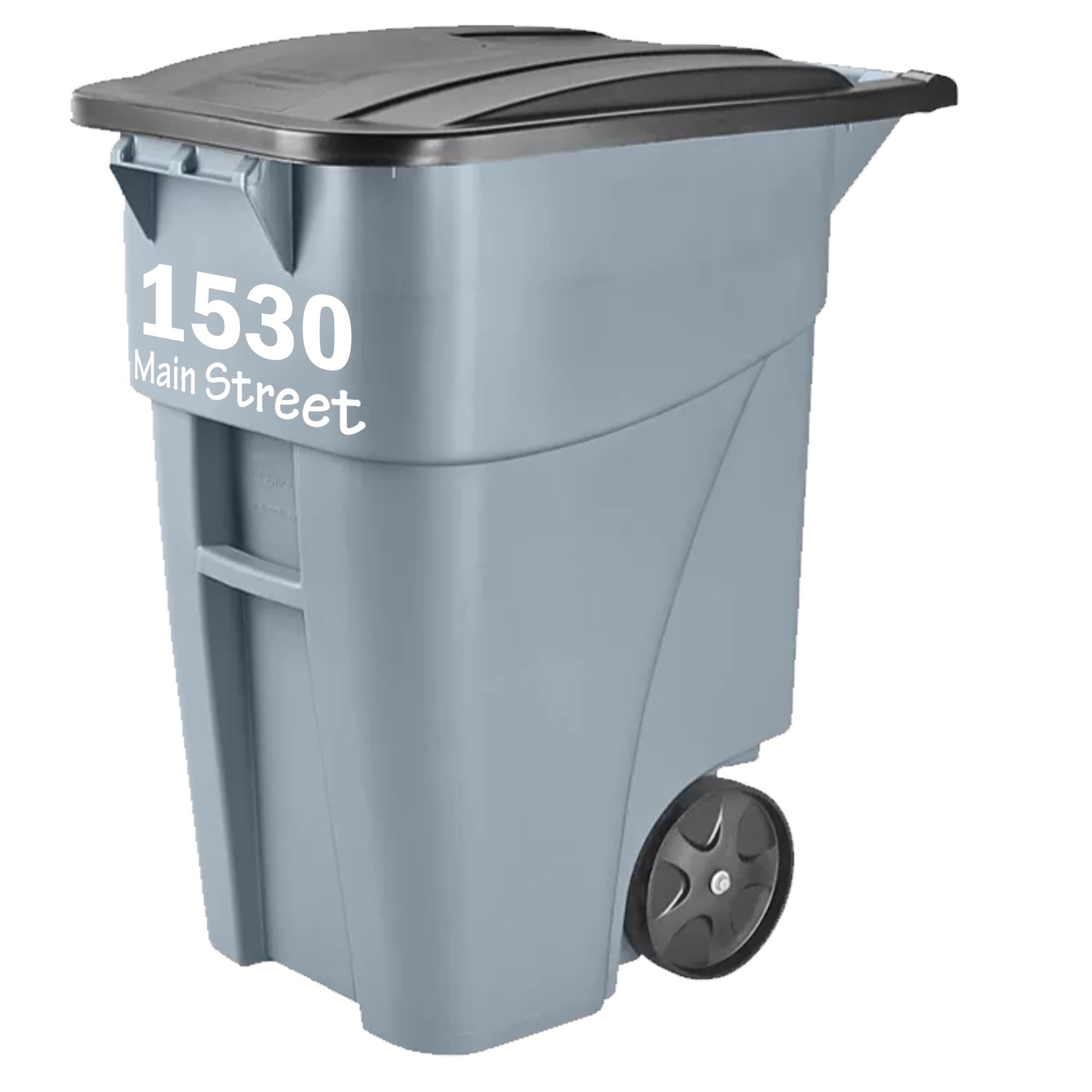 廃盤 限定盤 直筆サイン入り CD LIVE TRASH RARE TRASH Amazon.com: VWAQ Personalized Trash Can Decal Custom Garbage Bin