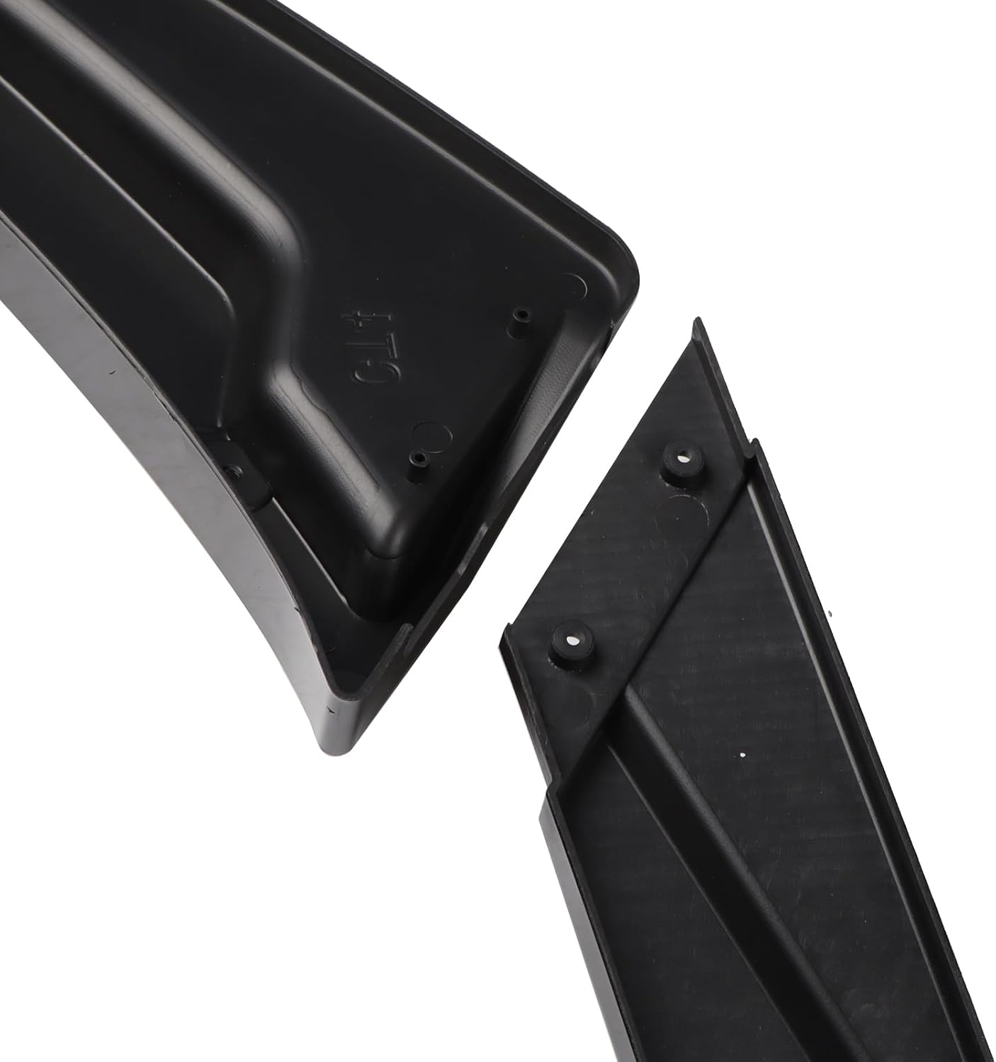 New Front Bumper Lip Compatible with Cadillac CT4 2020 2021 2022 2023 2024 Body Kit-Gloss Black Sport Front Spoiler 3pcs