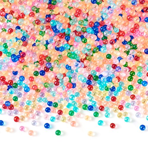 KISSITTY Luminous Caviar Beads for Glow in The Dark Nail Art - Mini Glass Beads for DIY Designs & Jewelry Making