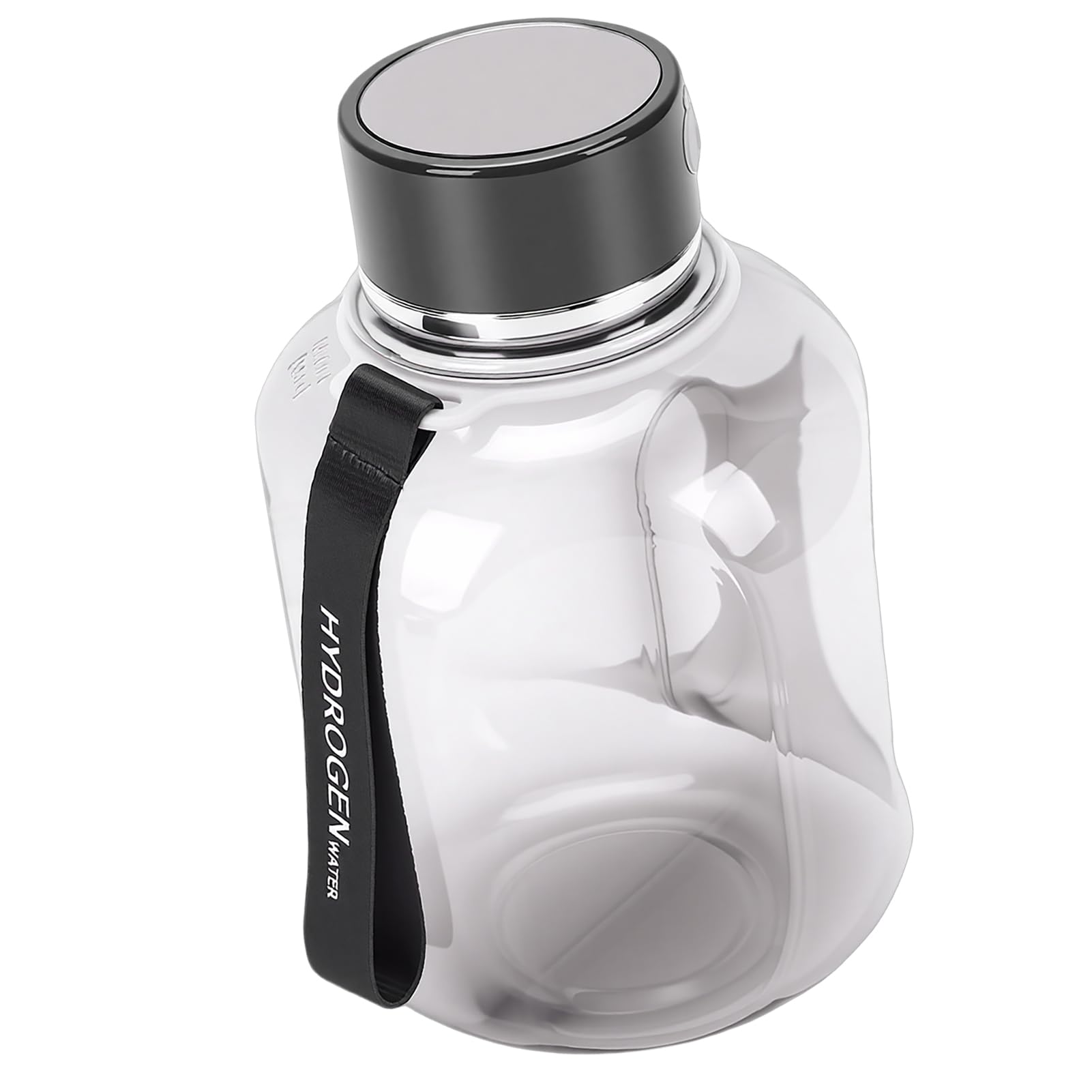 Bouteille d'eau à Hydrogène, Générateur d'eau à Hydrogène Portable de Grande capacité de 1,8 L, Bouteille 'Hydrogène Rechargeable avec Charge de Type C, Idéale pour une Utilisation