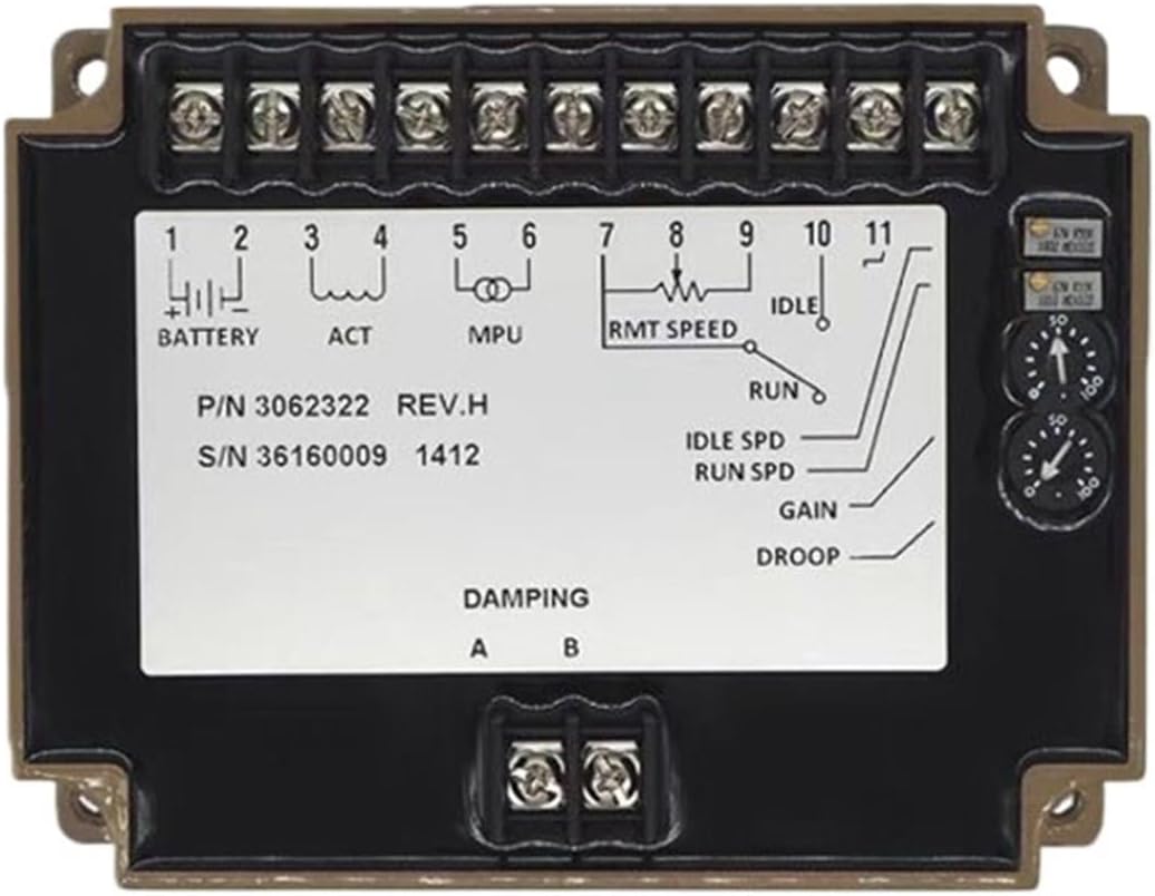 RBFRZGSU 1pcs 3062322 Generator speed controller governor EFC EFC 3062322 Generator control unit(Copy)