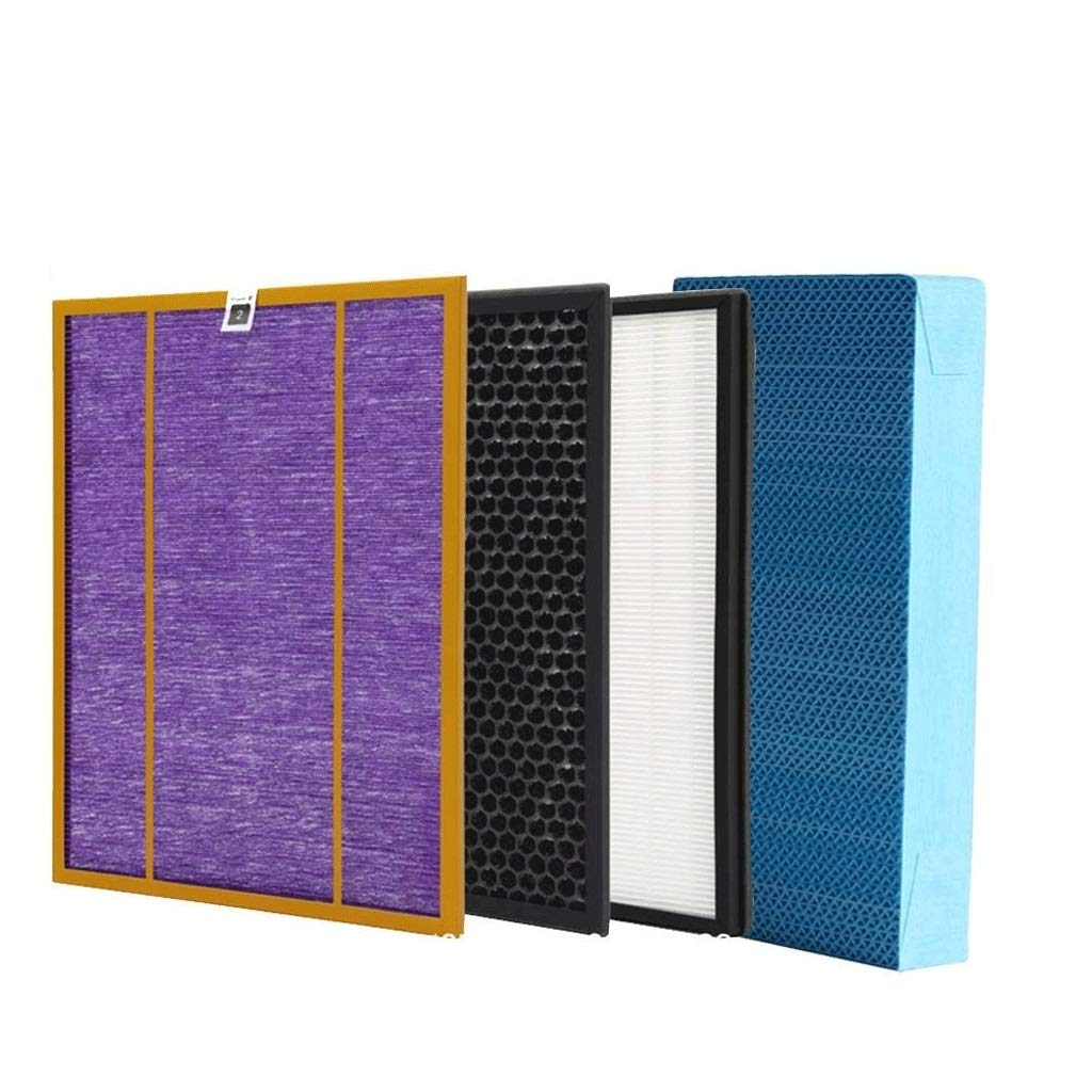 Air Purifier Replacement Filter 4pcs Ac4141 Ac4143 Ac4144 Purifier Filter for Philips AC4072 AC4074 AC4083 AC4084 AC4085 AC4086 ACP073 AC4148 Air Purifier Parts Replacement
