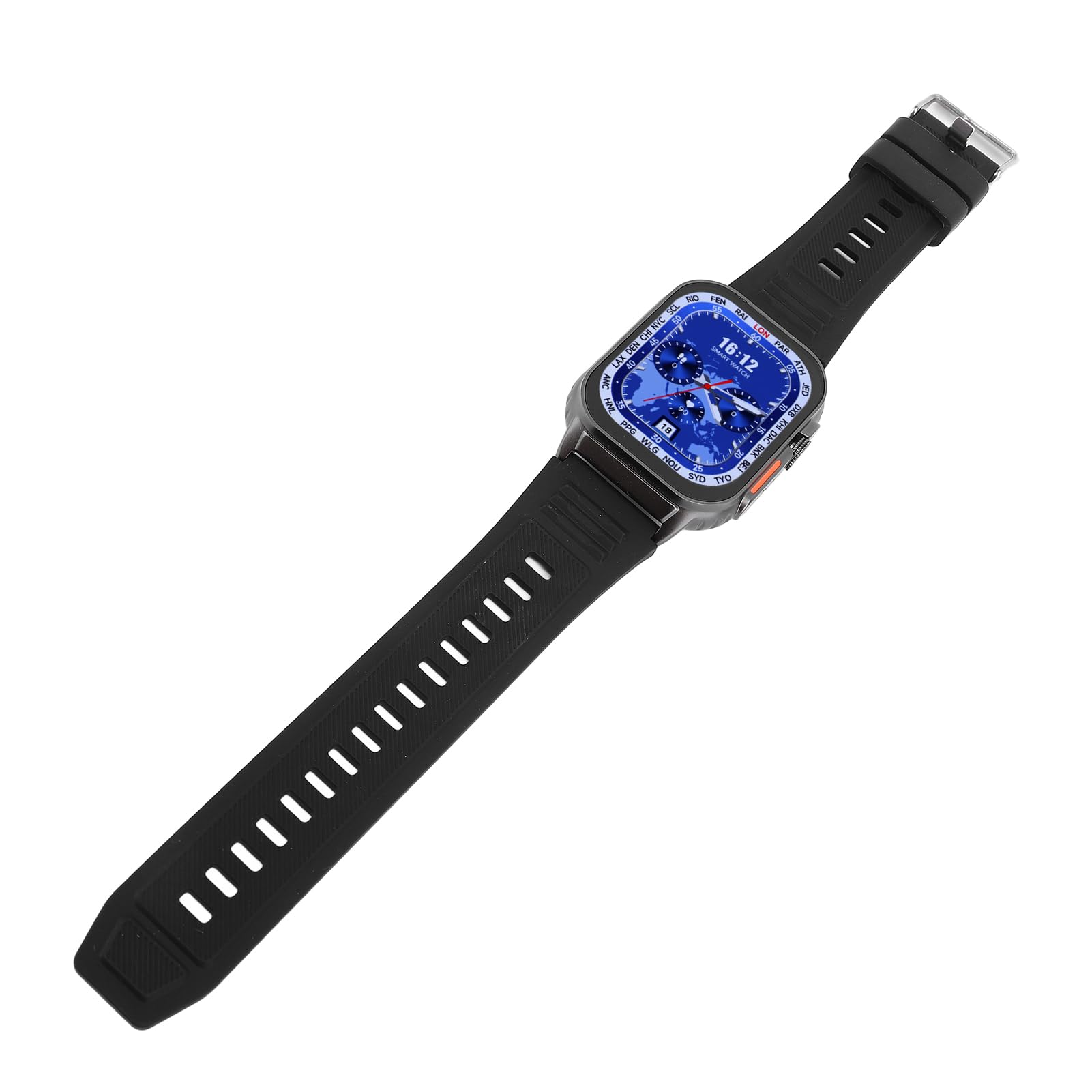Fafeicy Smart Watch Touch Screen con Display IPS da 2,01 Pollici, (BLACK)