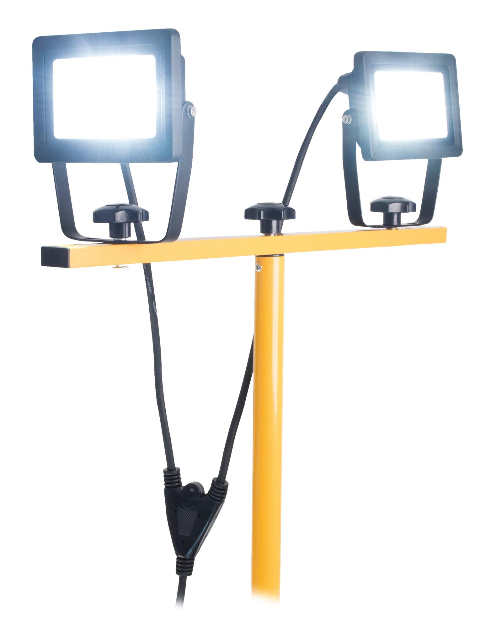 Zenitech Proyector LED estanco IP 2x20W montado en tri­pode