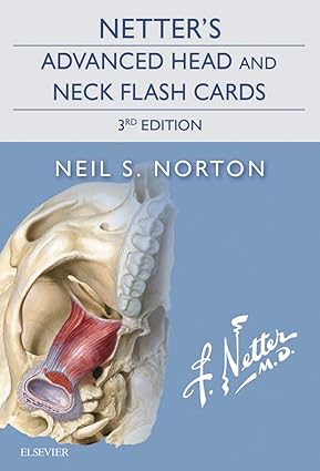 Netter's Advanced Head & Neck Flash Cards  
