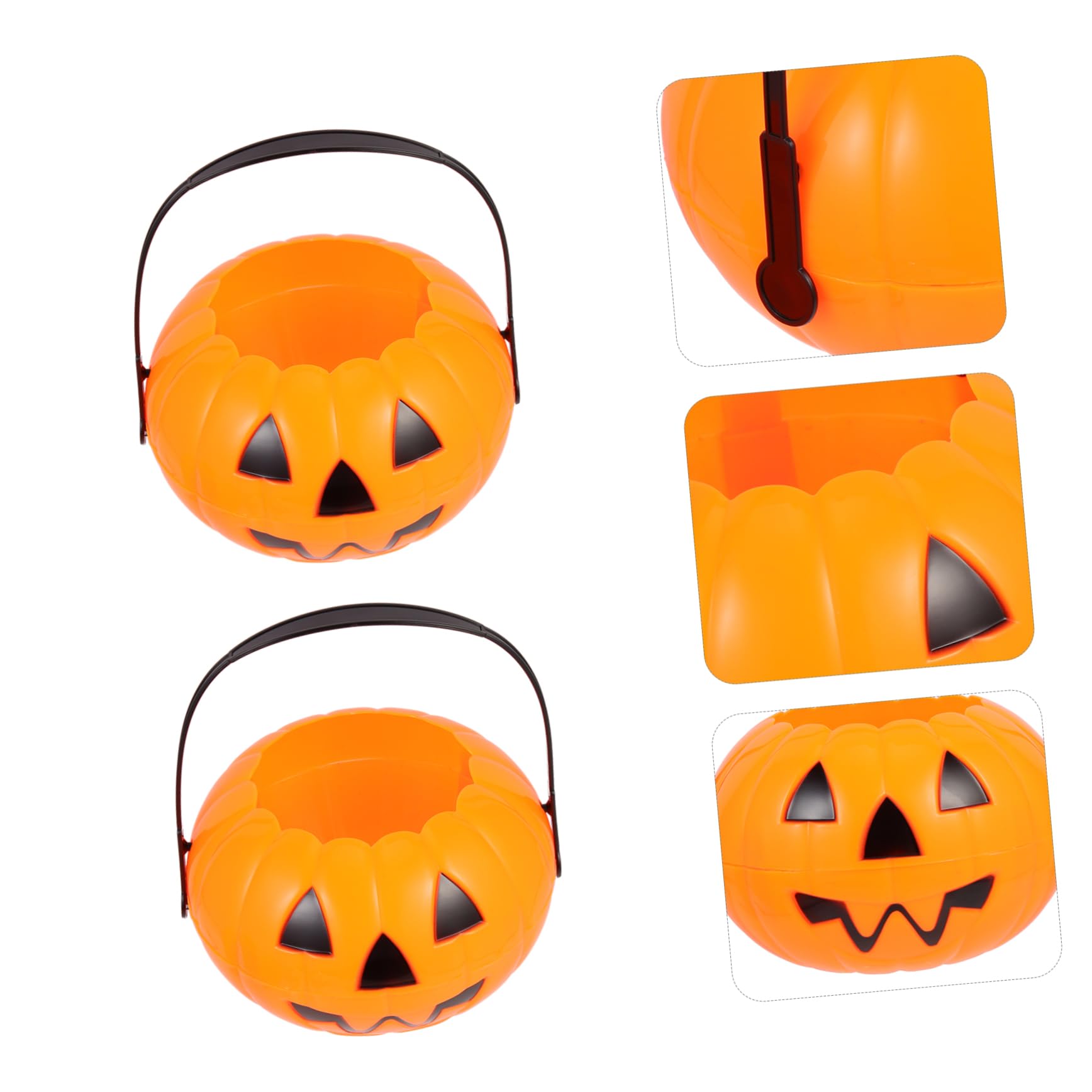 Amazon｜HOOTNEE ハロウィン パンプキンバケツ トリックオアトリート