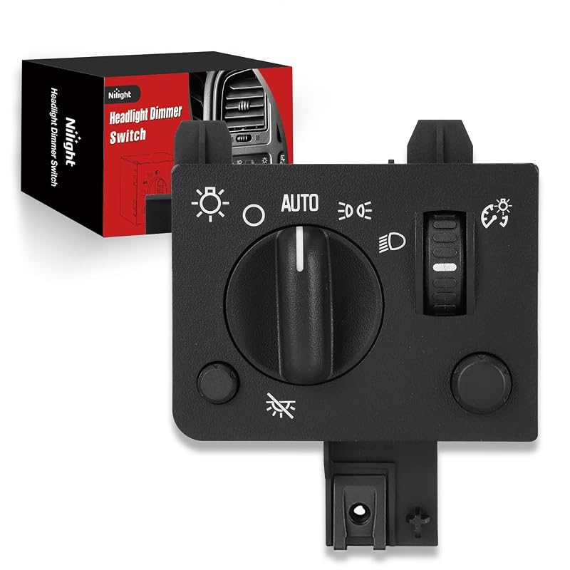 Interruptor Dimmer do Farol Nilight para Chevy Colorado e GMC Canyon 2004–2012 – 1 unidade