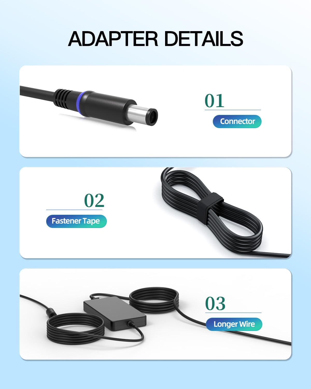 Superer Caricabatterie da 240 W e 180 W, adatto per Dell Precision 7720 7710 7730 P29E P34E P29E001 P29E002 P34E001