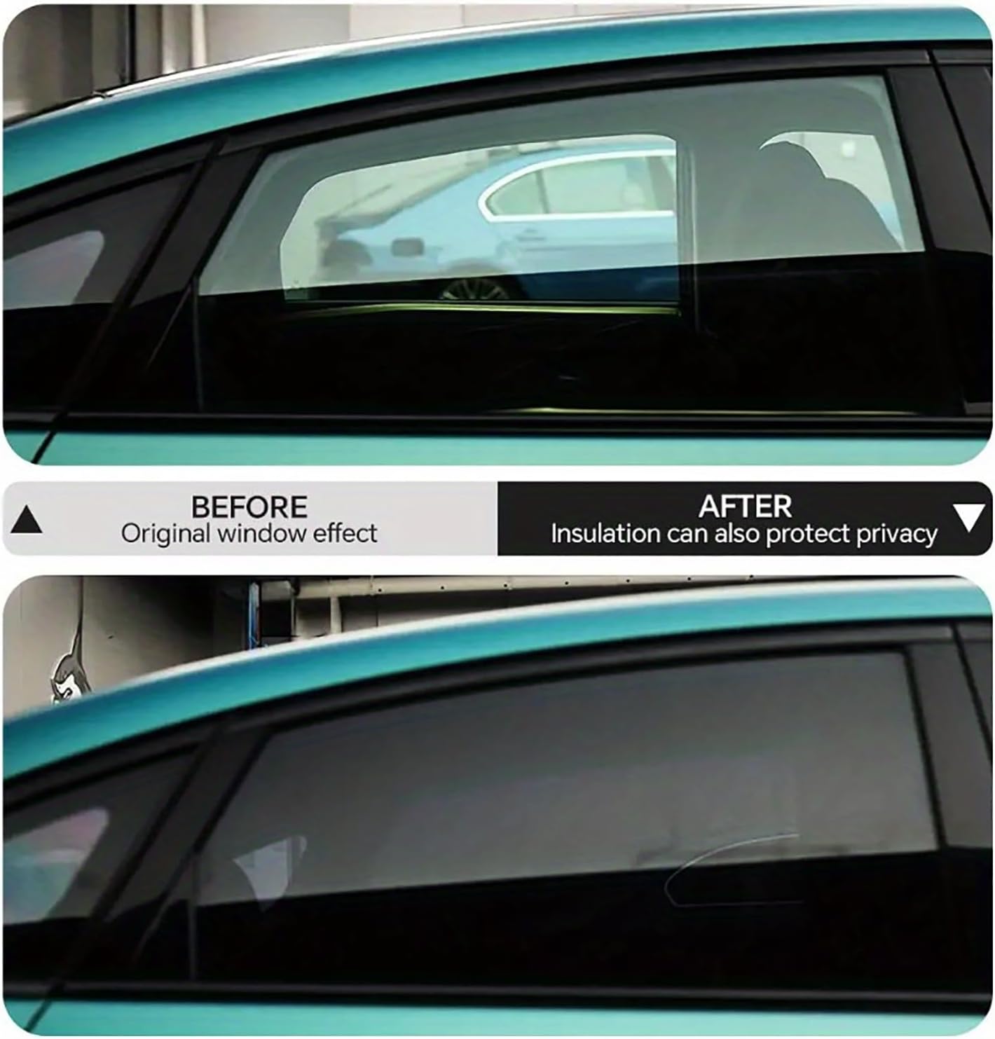 Precut Two Ply Chameleon Nano Windows Tint Film Kit for Tesla Model Y Sedan 2020-2026 Customize Shade: 5%, 20%, 30% 35% VLT UV99% Rays IRR for All Sides Glass (20% All Side)