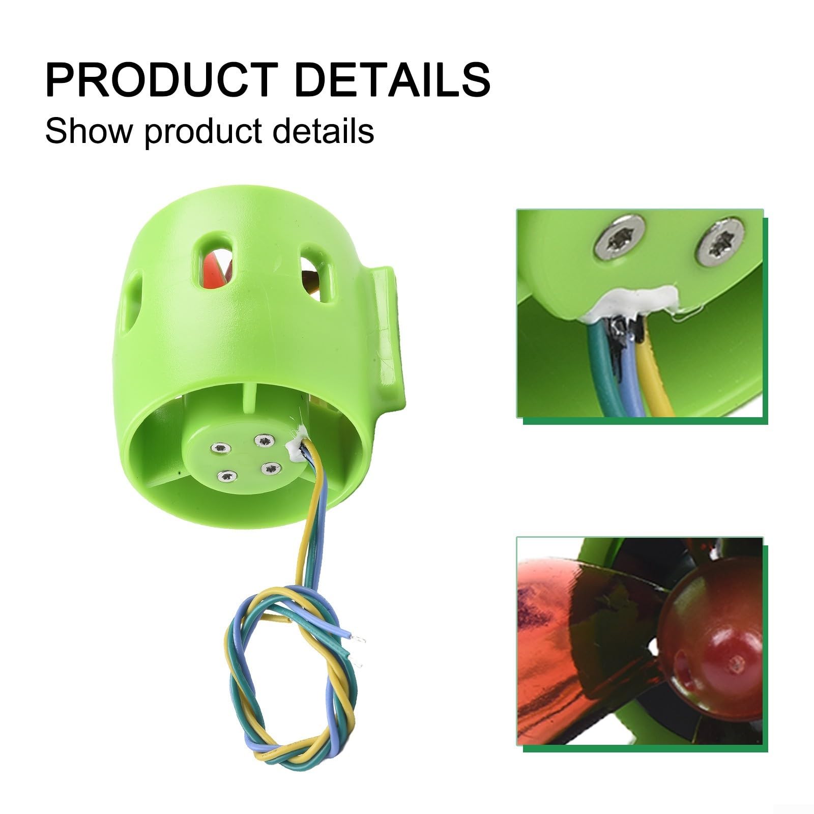 RC Boot Unterwasser Thruster, bürstenloses Modell Schiff Elektromotoren Antriebsmotor Propeller, 12–24 V 20A 30-200W Schiffsmodell Propeller für Kajak, Angeln, Kanu, Boot, Paddelboard(CW + CCW)