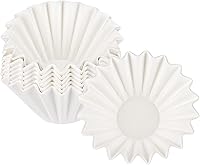 Vista 1 de EUSOAR Filtros de café de una sola porción, 1-2 tazas, paquete de 200 unidades, color blanco, desechables, sin blanquear, filtros de café por goteo