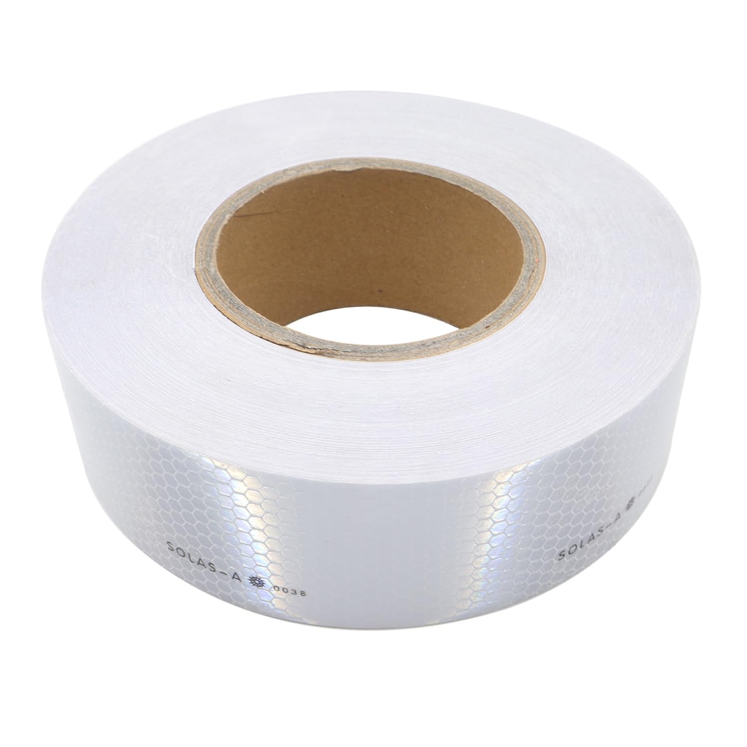 Solas Reflective Marine Tape Silver Waterproof Glass Bead Safety Warning Tape High Adhesive(2IN X 150FT) Universal Application for Cars, Trailers, Boats, Motorcycles