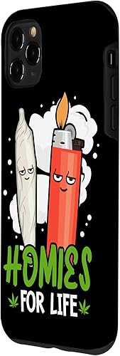 Vista 32 de Funda para iPhone 14 Plus Homies For Life Marihuana Weed Cannabis 420