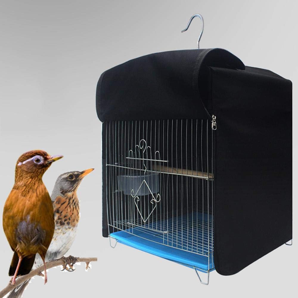 Bird Cage Cover Birdcage Cover Blackout Breathable Material Bird Cage Cover Warm Cloth Shade Bird Cage Protective Cover 2Pcs