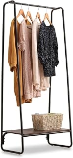 コート掛けIKEA:おすすめ&選び方徹底ガイド 8 Iris Ohyama PI-B1 Style Hanger Rack with Rack, 1 Board, W x D x H 25.2 x 15.7 x 59.1 inches 64 x 40 x 150 cm, Black