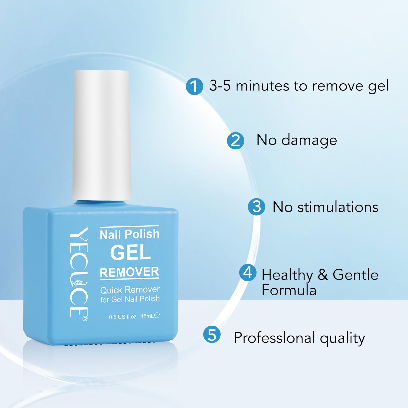 Fast Gel Nail Remover - No Foil Needed -6