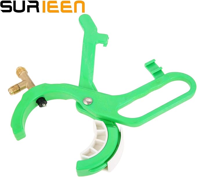 Válvula de grifo lateral 3 en 1 para R134A R12, kit dispensador de refrigerante miniatura 7