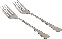 Cornucopia Brands Stainless Steel Serving Forks (2 Pack) - 9" Elegant Buffet Banquet Forks, Rust-Resistant, Dishwasher Safe
