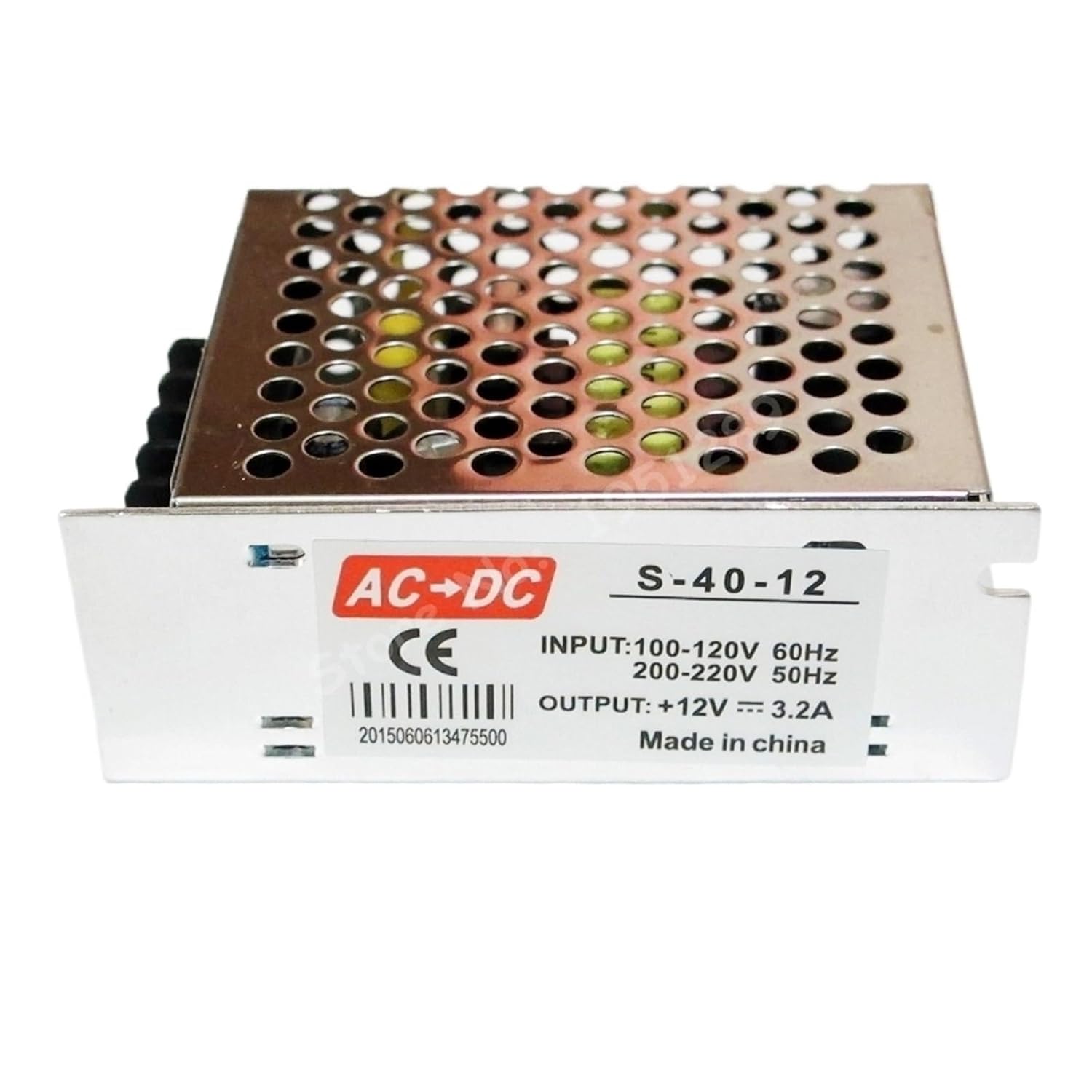 12V 3.2A 38W LED Driver AC 110V 220V Adapter for LED Light Strip 3528 5050 Switching Power Supply