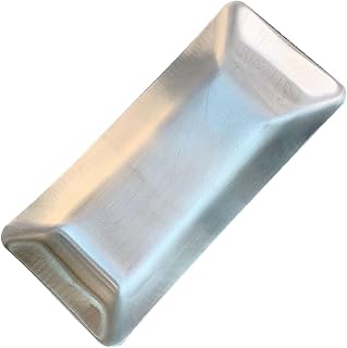 Rectangular Plate Towel Tray Stainless Steel for Hotel Use | Wire Drawing Surface, Silver Finish, Easy to Clean and Waterproof, for Western Restaurant Service