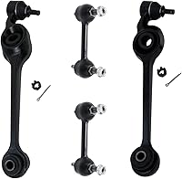 Vista 45 de Detroit Axle - Kit de brazos de control inferiores delanteros para Dodge Dart 2013, 2014, 2015, 2016, 2 brazos de control inferiores con ensamblaje