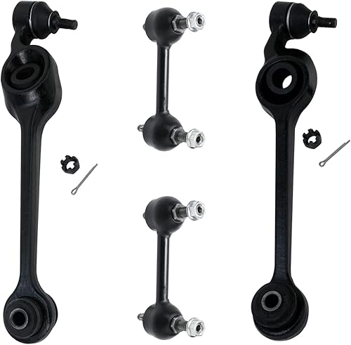 Miniatura 48 de Detroit Axle - Kit de suspensión frontal de 4 piezas para Chevrolet Aveo5 Aveo Pontiac G3 Wave Wave5 Suzuki Swift+, 2 brazos de control inferiores,