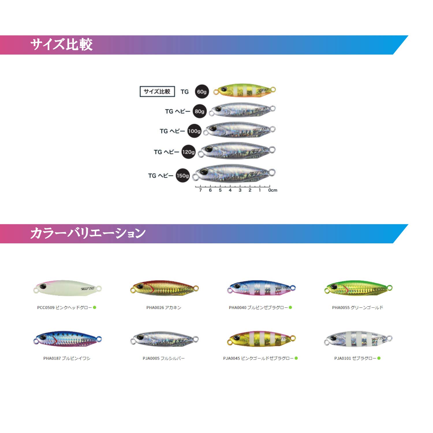 Duo PHA0187 Drag Metal Tungsten, Heavy Bullpin Sardine, 4.2 oz (120 g)
