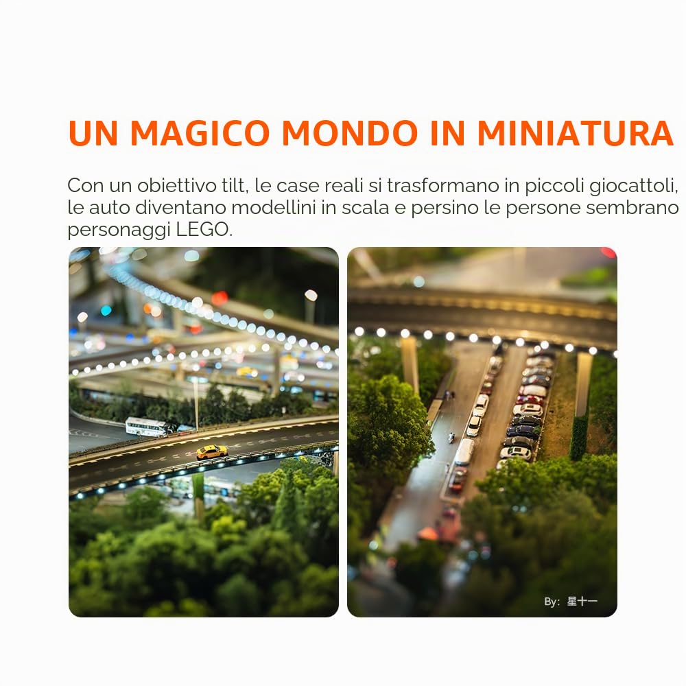 TTArtisan 35 mm F1.4 Tilt Shift Obiettivo APS-C con MF per fotocamere mirrorless con X-Mount: X-A1 X-M1 X-T100 X-T30 X-PR01 X-E1 X-E4 XS10 e altri.