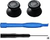 2x New Black Replacement Controller analog Stick Thumbsticks thumb stick for Sony Dual Shock 4 PS4