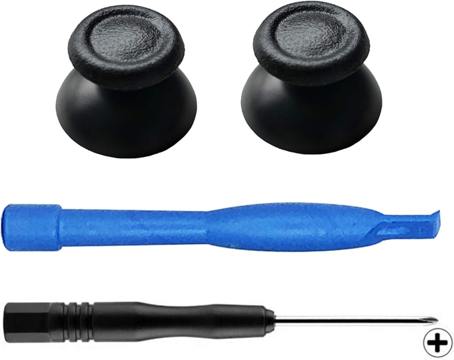 2x New Black Replacement Controller analog Stick Thumbsticks thumb stick for Sony Dual Shock 4 PS4