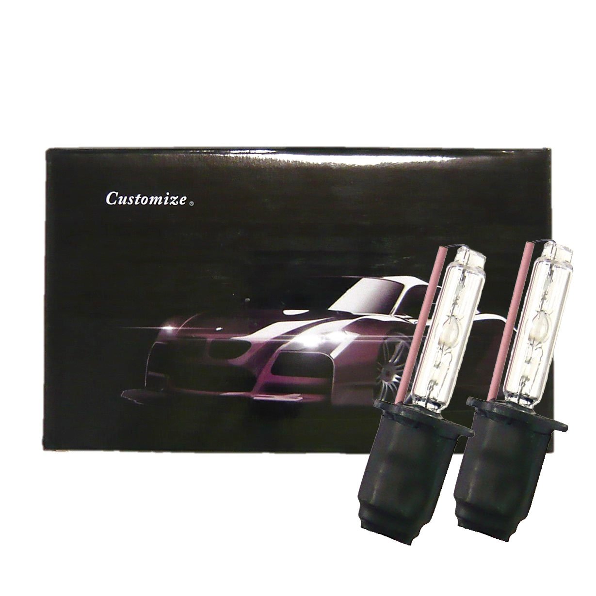 Amazon | Customize(カスタマイズ) H3 55W 15000K HIDバルブ 交換用 2 